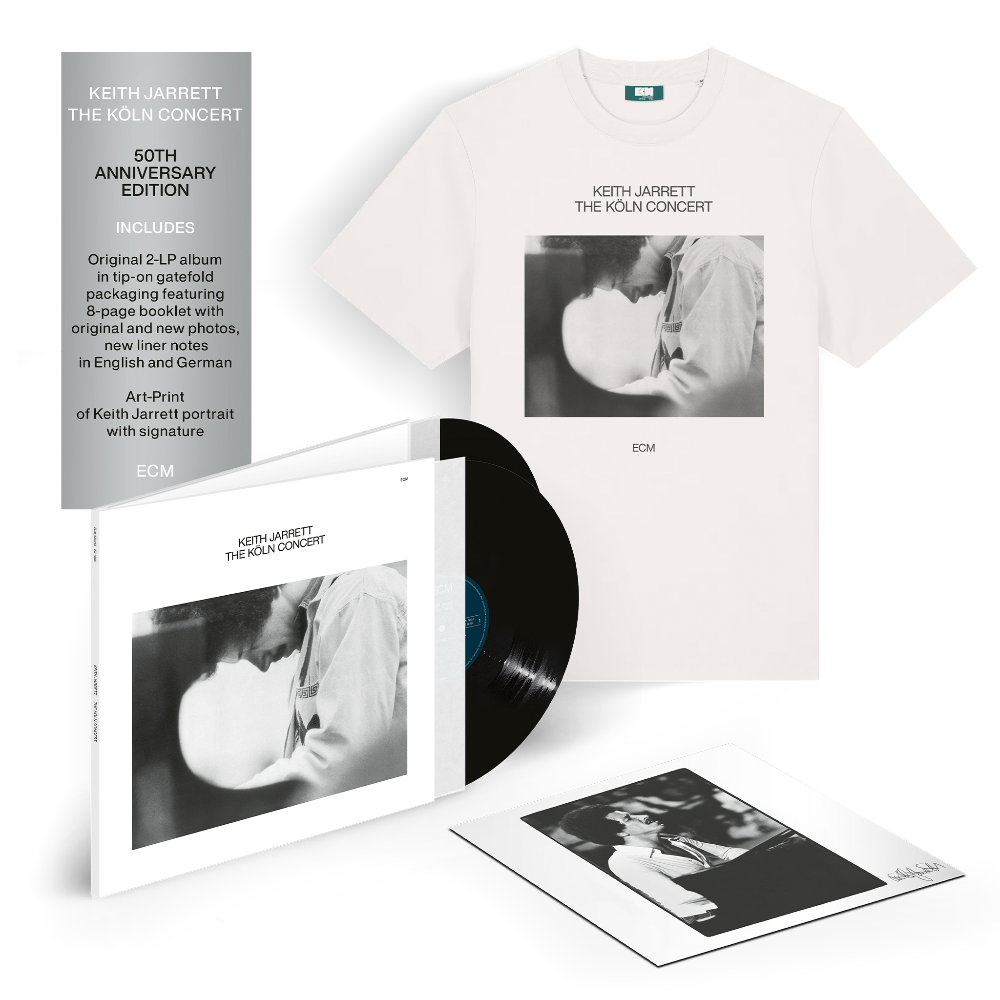 Keith Jarrett: The Köln Concert (50th Anniversary Edition) 2LP + T-Shirt Bundle