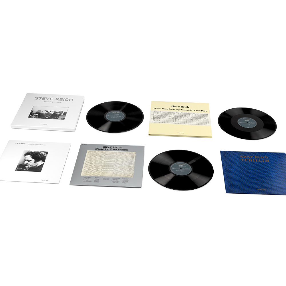 Steve Reich - Steve Reich: Recordings on ECM 3LP interior
