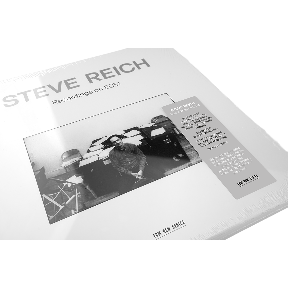 Steve Reich - Steve Reich: Recordings on ECM 3LP front 2
